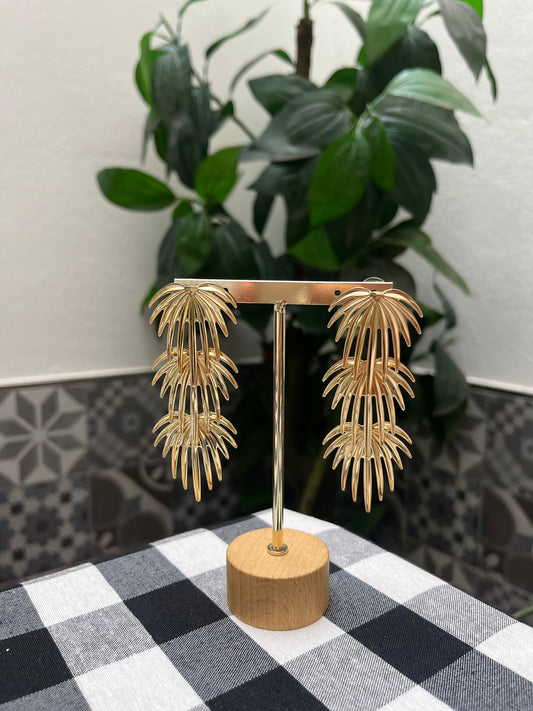 Pendientes Palmera