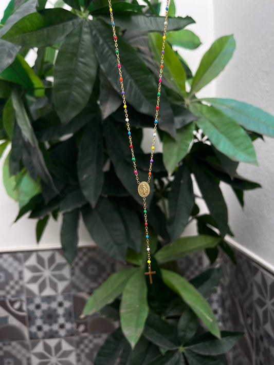 Collar Rosario Colores